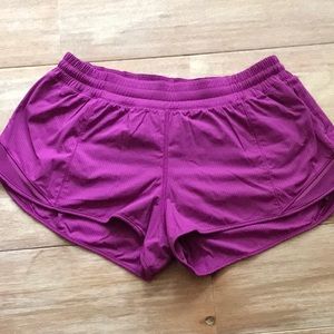 Purple hotty hot shorts 2/ 2.5 inch